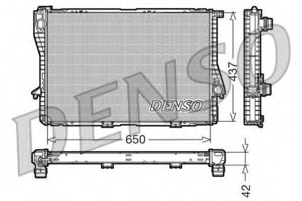 DENSO DRM05047 Радиатор, охлаждение двигателя