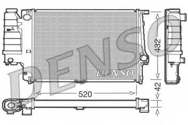 DENSO DRM05064 Радиатор, охлаждение двигателя