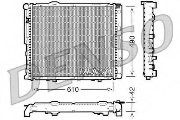 DENSO DRM17033 Радиатор, охлаждение двигателя