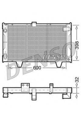 DENSO DRM21061 Радиатор, охлаждение двигателя