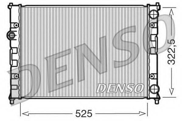 DENSO DRM26008 Радиатор, охлаждение двигателя