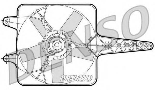 DENSO DER09071 Вентилятор, охлаждение двигателя