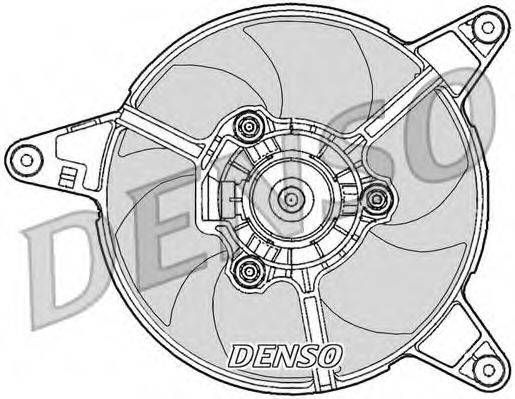 DENSO DER09090 Вентилятор, охлаждение двигателя