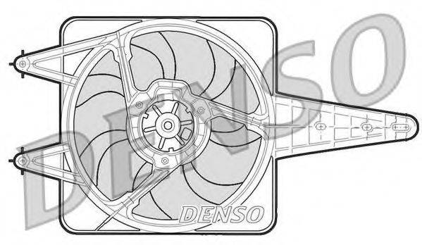 DENSO DER13203 Вентилятор, охлаждение двигателя