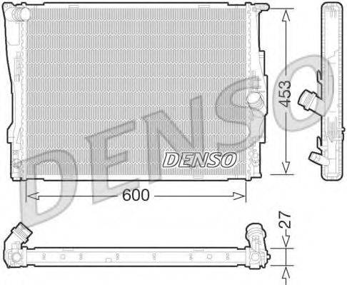 DENSO DRM05073 Радиатор, охлаждение двигателя