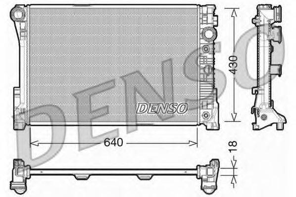 DENSO DRM17005 Радиатор, охлаждение двигателя