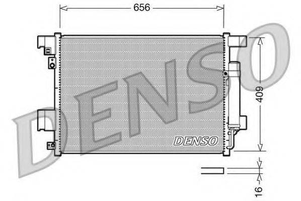 DENSO DCN21001 Конденсатор, кондиционер