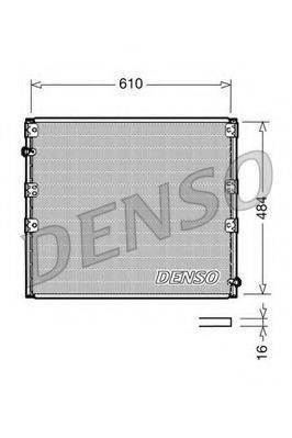 DENSO DCN50020 Конденсатор, кондиционер