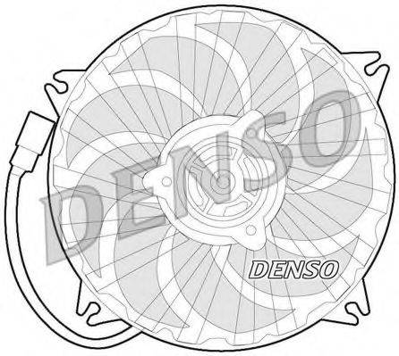 DENSO DER07007 Вентилятор, охлаждение двигателя