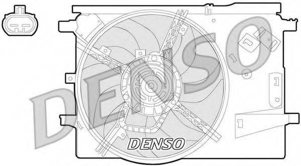 DENSO DER09053 Вентилятор, охлаждение двигателя