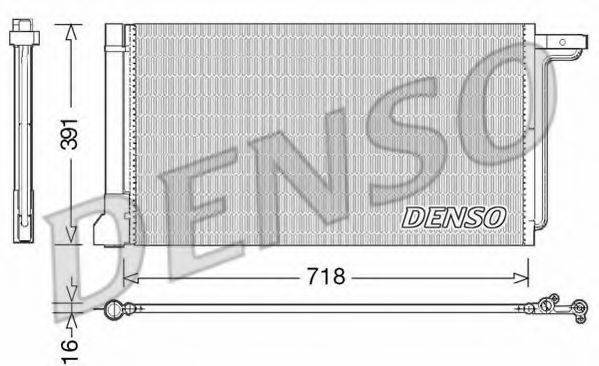 DENSO DCN10028 Конденсатор, кондиционер