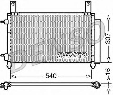 DENSO DCN15004 Конденсатор, кондиционер