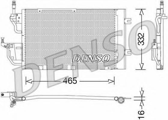 DENSO DCN20037 Конденсатор, кондиционер