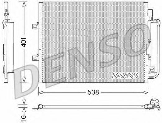 DENSO DCN23026 Конденсатор, кондиционер