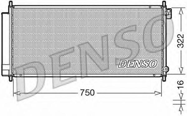 DENSO DCN40017 Конденсатор, кондиционер