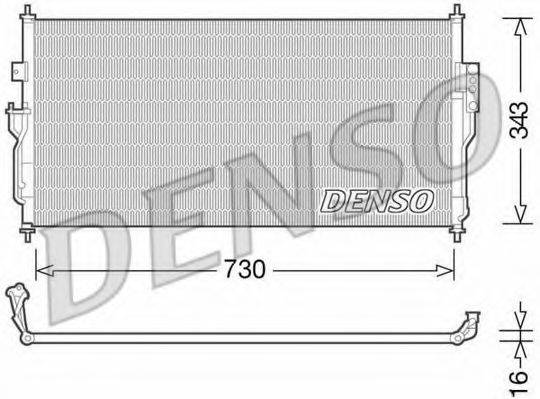 DENSO DCN46006 Конденсатор, кондиционер