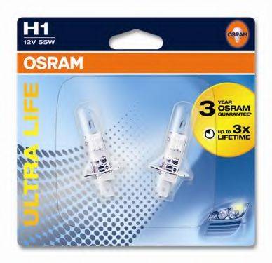 OSRAM 64150ULT02B Лампа накаливания, фара дальнего света; Лампа накаливания, основная фара; Лампа накаливания, противотуманная фара; Лампа накаливания, основная фара; Лампа накаливания, фара дальнего света; Лампа накаливания, противотуманная фара; Лампа накаливания, фара с авт. системой стабилизации; Лампа накаливания, фара с авт. системой стабилизации