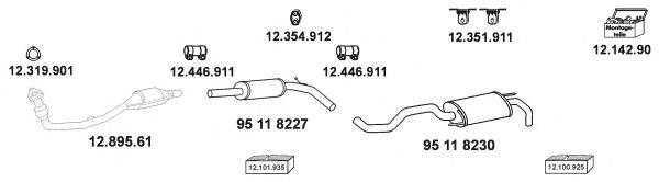 EBERSPACHER 12146 Система выпуска ОГ