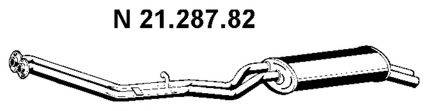 EBERSPACHER 2128782 Глушитель выхлопных газов конечный