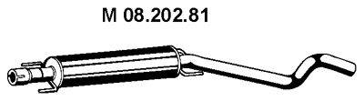 EBERSPACHER 0820281 Средний глушитель выхлопных газов