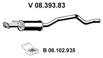 EBERSPACHER 0839383 Предглушитель выхлопных газов