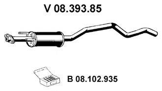 EBERSPACHER 0839385 Предглушитель выхлопных газов