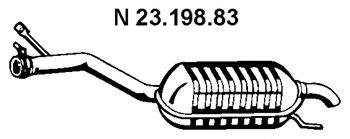 EBERSPACHER 2319883 Глушитель выхлопных газов конечный