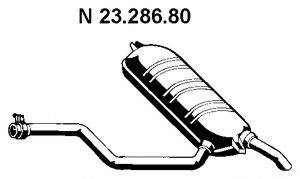 EBERSPACHER 2328680 Глушитель выхлопных газов конечный