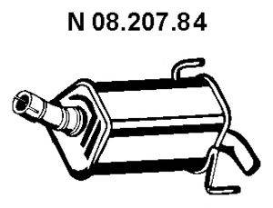 EBERSPACHER 0820784 Глушитель выхлопных газов конечный