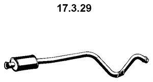 EBERSPACHER 17329 Предглушитель выхлопных газов