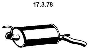 EBERSPACHER 17378 Глушитель выхлопных газов конечный
