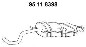 EBERSPACHER 95118398 Глушитель выхлопных газов конечный