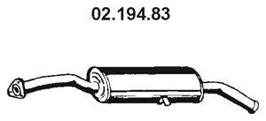 EBERSPACHER 0219483 Глушитель выхлопных газов конечный