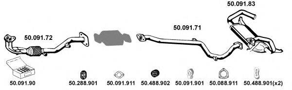 EBERSPACHER 502012 Система выпуска ОГ