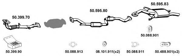 EBERSPACHER 502003 Система выпуска ОГ