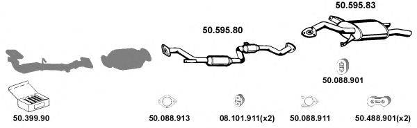 EBERSPACHER 502005 Система выпуска ОГ
