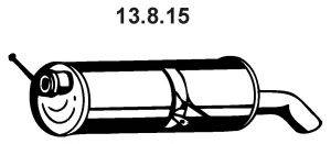 EBERSPACHER 13815 Глушитель выхлопных газов конечный