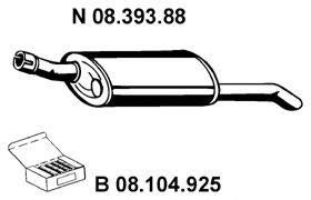 EBERSPACHER 0839388 Глушитель выхлопных газов конечный