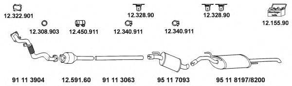 EBERSPACHER 121005 Система выпуска ОГ