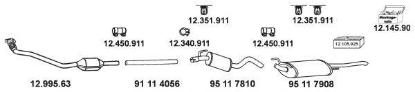 EBERSPACHER 12695 Система выпуска ОГ