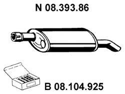 EBERSPACHER 0839386 Глушитель выхлопных газов конечный