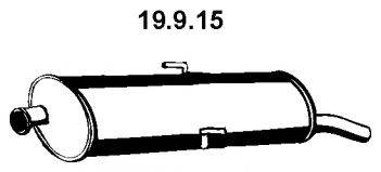 EBERSPACHER 19915 Глушитель выхлопных газов конечный