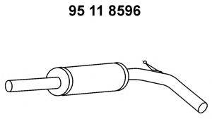 EBERSPACHER 95118596 Средний глушитель выхлопных газов