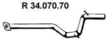 EBERSPACHER 3407070 Труба выхлопного газа
