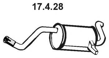 EBERSPACHER 17428 Глушитель выхлопных газов конечный