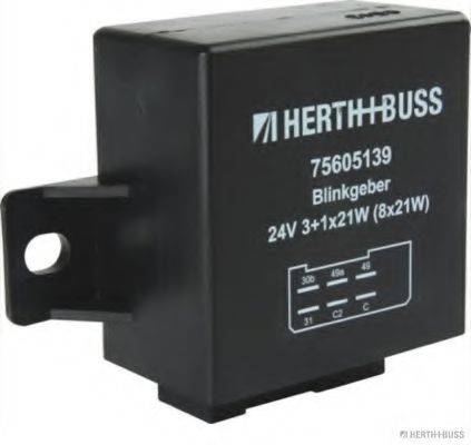 HERTH+BUSS ELPARTS 75605139 Прерыватель указателей поворота; Прерыватель указателей поворота