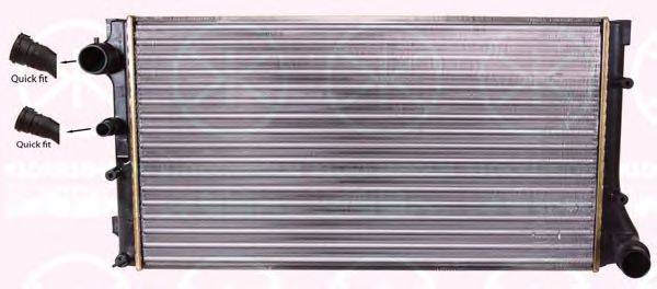 KLOKKERHOLM 2008302295 Радиатор, охлаждение двигателя