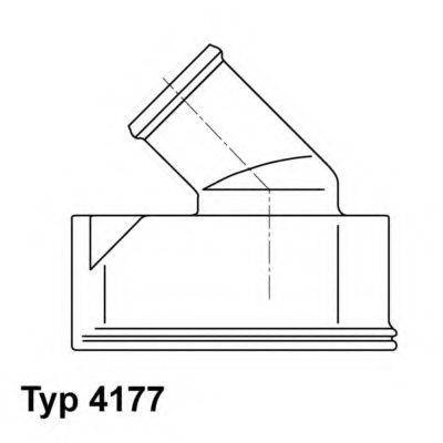 WAHLER 417792D Термостат, охлаждающая жидкость