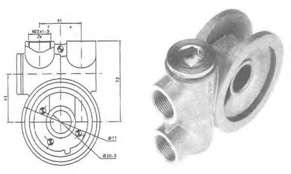 WAHLER 41069271D Термостат, масляное охлаждение