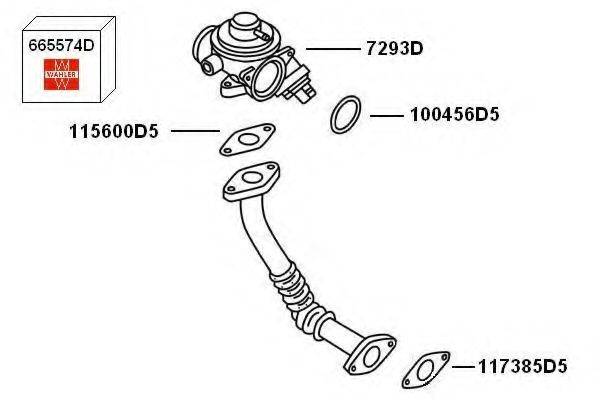 WAHLER 7900388 Рециркуляция ОГ